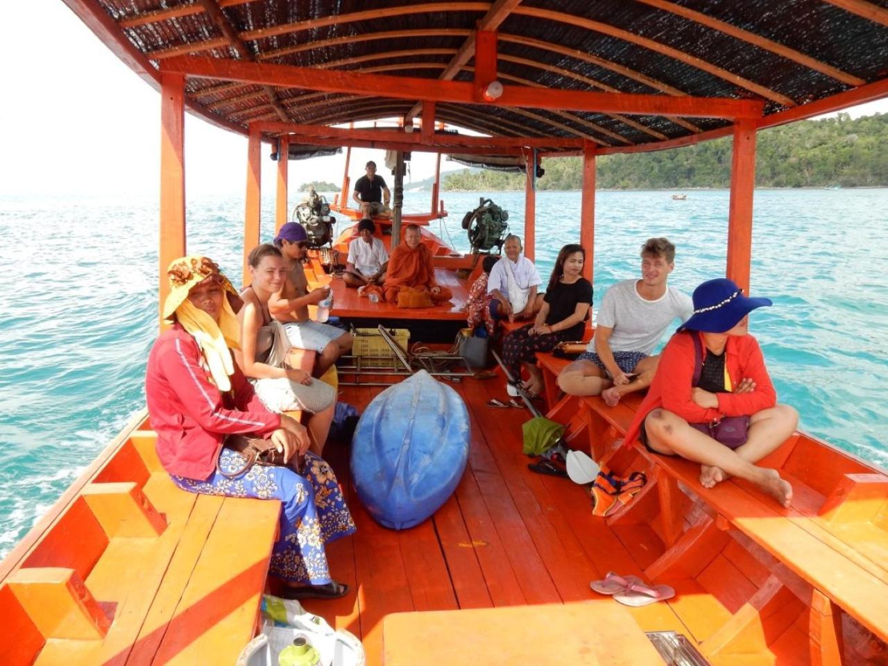 Sandbank Restaurant & Camping Koh Rong Kaoh Touch Экстерьер фото