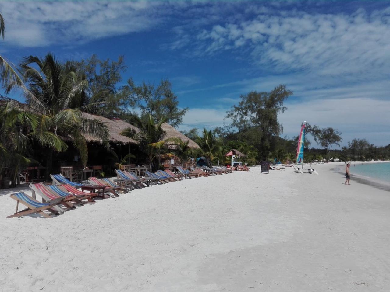 Sandbank Restaurant & Camping Koh Rong Kaoh Touch Экстерьер фото