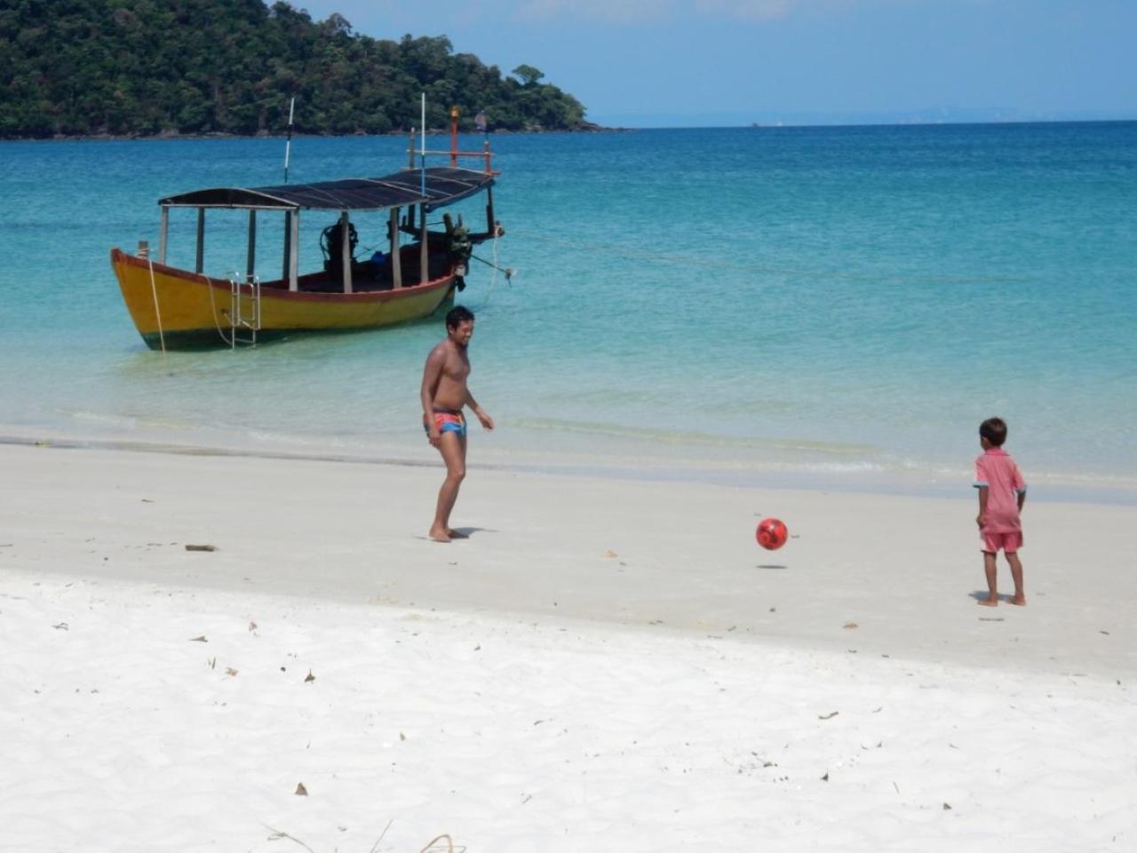 Sandbank Restaurant & Camping Koh Rong Kaoh Touch Экстерьер фото